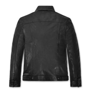 Veste en cuir pour homme, grande taille, prix de gros, haute qualité, veste en cuir personnalisée, veste en cuir d'hiver pour homme - Product Image 2