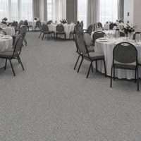 Tapis imprimé terrazzo en PET polyester, tapis mural pour hôtel, chambre d'hôtes, restaurant, salle à manger