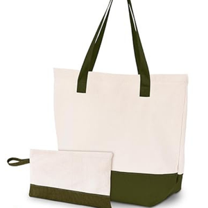 Bolsa de algodón orgánico impresa personalizada-Bolsa de compras de lona reutilizable ecológica para uso diario, suministro a granel al por mayor - Product Image 5