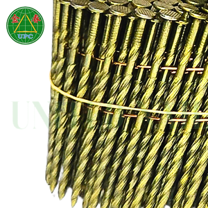 2-3/4 "x 0.113 Coil Nails 5000pcs Sharp Checkered Head Steel Screw/Smooth Shank for Roofing & Pallet Applications-Factory Price - Product Image 6