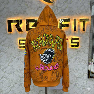 Sudaderas con capucha con cremallera y serigrafía de Material fresco de venta superior de corte perfecto para cliente a precio asequible - Product Image 3