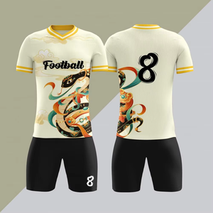 Tenue de football respirante et confortable de haute qualité, sublimation, séchage rapide, vêtements d'entraînement, uniforme de football - Product Image 3