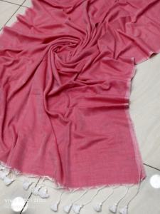 Saree en coton Mal du Bengale tissé léger et écologique pour robe de mariée - Product Image 6