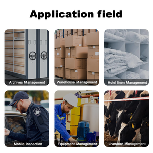 قارئ وكاتب RFID محمول متين بشاشة 5.5 بوصة لبطاقات المجوهرات، ماسح ضوئي لبطاقات RFID بمدى طويل يصل إلى 2 متر، يعمل على ترددات 865-868/902-928 ميجاهرتز، متوافق مع أندرويد - Product Image 3