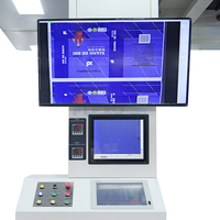 Machine d'impression flexographique sans engrenages à impression centrale entièrement servo-assistée pour l'impression sur supports papier