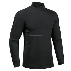 เสื้อสเวตเตอร์คอเต่าแขนยาวสำหรับผู้ชายเสื้อสวมหัวคอเต่าครึ่งแขนยาวออกแบบโลโก้ได้ตามต้องการ - Product Image 2