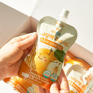 Jus de poire et de campanule bio Yeskids OrganicMARU, sans pectine, 80 ml x 20 unités, durée de conservation de 2 ans, boisson pour enfants - Product Image 3