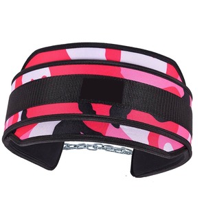 CrossFit Levantamiento de pesas Gimnasio Entrenamiento Dip Belt Unisex Neopreno Culturismo Logotipo personalizado Transpirable Fitness Accesorio - Product Image 4