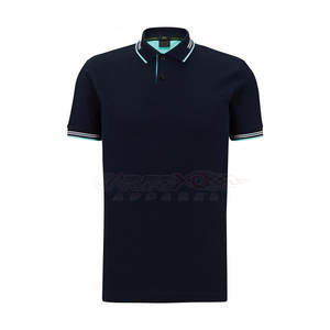 Camiseta Polo de alta calidad para hombre, nuevo diseño, moda, estampado de transferencia de calor, bolsillo sólido, algodón, manga corta, función de secado rápido - Product Image 2