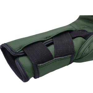 ผู้ผลิตถุงมือชกมวยหนังแท้แบบกำหนดเอง ถุงมือชกมวยสำหรับฝึกซ้อมและต่อสู้ระดับมืออาชีพ พร้อมสายรัดข้อมือแบบเวลโคร ขายส่ง - Product Image 4