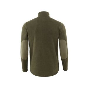 Tactical Men's Fleece Hunting <b>Jacket</b> Outdoor Thermal Hiking Pullover 1/4 Zip Style Breathable Warm Sportswear Coat - Product Image 2