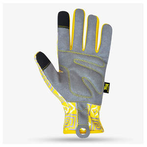 SKATIQ SG-7990 Gants de sécurité en peau de chèvre de haute qualité antidérapants avec fonction d'écran tactile pour le jardinage - Product Image 5