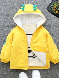 เสื้อโค้ทกันหนาวสำหรับเด็กผู้หญิงและผู้ชายเสื้อผ้าเด็กน่ารักให้ความอบอุ่นดีไซน์ใหม่ - Product Image 2