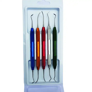 Ensemble dentaire PK Thomas, revêtement multi-anodisé, instruments de remplissage dentaire de haute qualité, manuel, acier inoxydable - Product Image 2