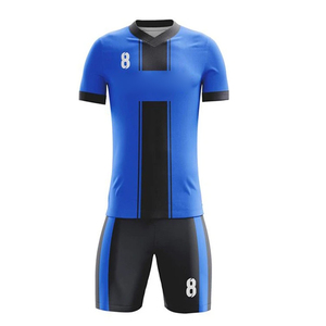 Vente chaude Respirant Léger À Séchage Rapide 100% Polyester Maillot De Football Uniforme Vêtements De Sport Active Wear Plus La Taille Raisonnable - Product Image 5