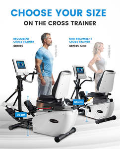 Smart App Gym Elliptical Stepper Cross Trainer Exercise Fitness <b>Equipment</b> for Physical Therapy and Cardio Training - Product Image 6