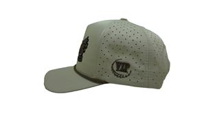 Wholesale Khaki Beige Golf Rope Cap Quick-Dry Performance Snapback <b>Hat</b> 3D Embroidery Breathable Outdoor <b>Hat</b> <b>for</b> <b>Men</b> - Product Image 3