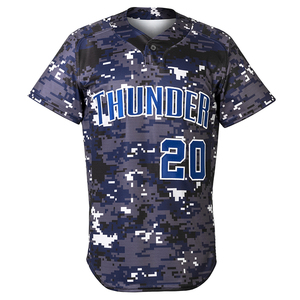 Offre Spéciale – Uniformes de Baseball Vierge Personnalisables avec Logo d'Équipe et Numéro Imprimés – 100% Polyester, Séchage Rapide, Respirants, Hommes et Femmes, Grandes Tailles - Product Image 2