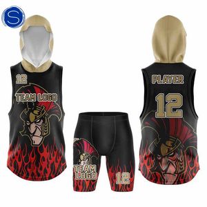 Uniforme de fútbol 7v7 unisex de alta calidad, conjunto de compresión sublimada personalizado - Product Image 4