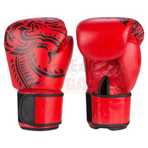 Gants de boxe personnalisés avec logo, gants de boxe en cuir, gants de boxe d'entraînement sportif, gants de boxe en cuir véritable - Product Image 5