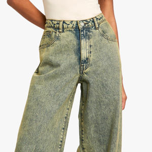 กางเกงยีนส์เดนิมคุณภาพสูงสำหรับผู้หญิง ขายส่ง สไตล์ใหม่มาแรง ขายดีที่สุด รับออกแบบและผลิตตามสั่ง - Product Image 6