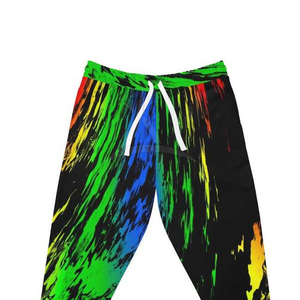 Pantalon droit pour homme personnalisé avec impression par sublimation, décontracté, taille mi-haute, respirant, séchage rapide, écologique - Product Image 4