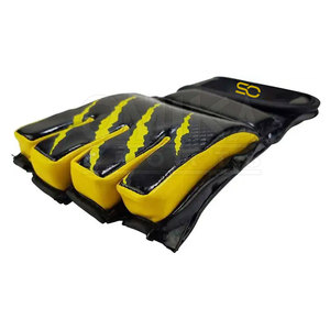 Gran oferta, guantes MMA de cuero con logotipo personalizable de calidad superior de 8oz, empuñaduras de bóxer de nuevo estilo, estampado personalizado - Product Image 5