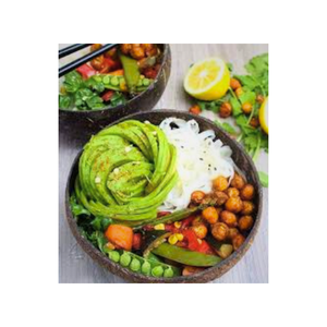 ชามเปลือกมะพร้าวแบบใช้แล้วทิ้งรักษ์โลก ขายส่ง สไตล์โบฮีเมียน ดีไซน์สั่งทำได้ สำหรับผลไม้ สลัด ใหม่จากเวียดนาม - Product Image 3