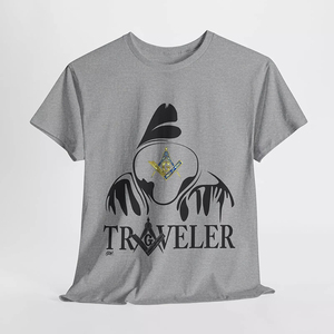 Traveler Masonic Shirt Freemason Tee Masonic Symbol Compass Square 2B1ask1 Camisas de manga corta hechas a medida de alta calidad - Product Image 5