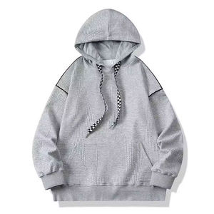 Sweat à capuche ample vintage pour homme 100% coton molletonné Streetwear personnalisé Meilleure qualité en solde - Product Image 5