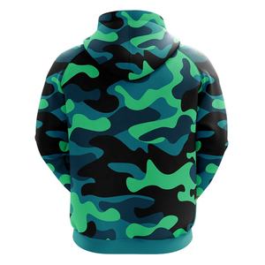 Sweats à capuche et sweat-shirts de sport d'hiver respirants pour hommes personnalisés avec impression de camouflage pakistanais dernière conception - Product Image 2
