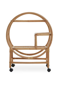 Mataram Handcrafted From Renewable Rattan Bookshelf For Livingroom, Rattan Bookshelf For Wholesale, Nhat Minh, Vietnam - Product Image 6