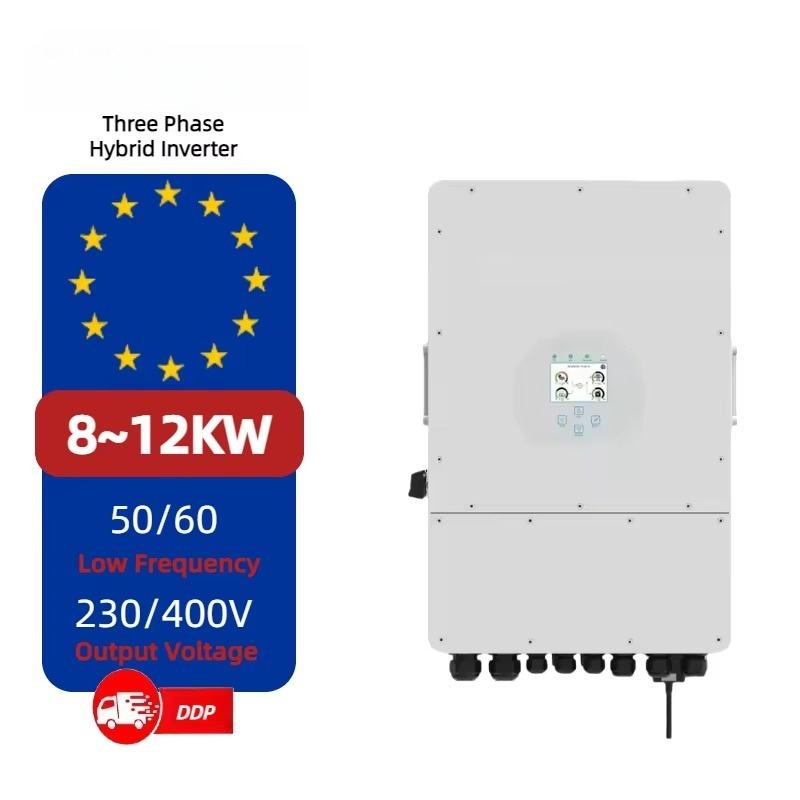 Hybrid Inverter 3 Phase 8KW/10KW/12KW On-Grid Solar Power Inverters ...