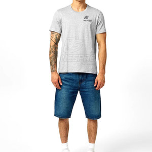 T-shirt en coton personnalisé à quantité minimale de commande bas pour hommes T-shirt vierge pour adulte T-shirt de taille pour hommes en vente en ligne - Product Image 4