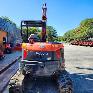 เครื่องขุด U55-5 2021 Kubota มีสายเปิดใบมีดมุมใช้งานได้เพียง1,374ชั่วโมงและรับประกันแบบ Kubota เต็มรูปแบบ - Product Image 4