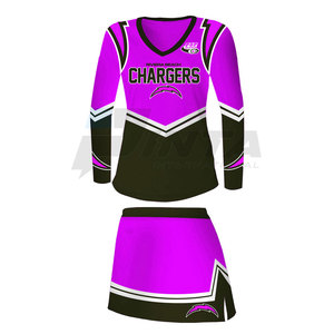 <b>Professional</b> Made Latest Design Cheerleading Uniform New Arrival <b>Light</b> Weight Cheerleader Uniforms - Product Image 4