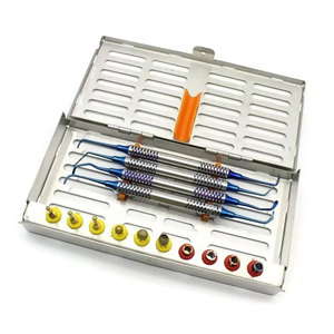 Haute qualité allemand en acier inoxydable manuel certifié CE Kit d'élévation dentaire DASK perceuses bouchon Sinus Lift implant dentaire - Product Image 1