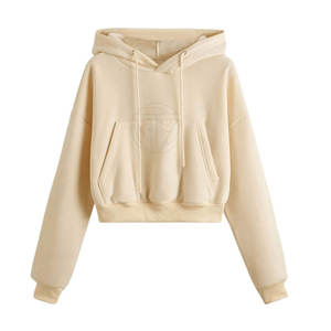 Vêtements pour femmes, sweat-shirts courts confortables, vente chaude, sweat-shirts courts de qualité supérieure à vendre - Product Image 1