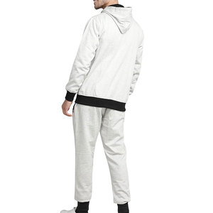 Ensembles de survêtements pour hommes en coton 100% de qualité supérieure, respirants, coupe-vent, légers, grandes tailles, pour l'hiver, design personnalisé en gros - Product Image 2