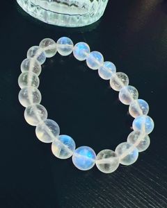 Natural Moonstone <b>Bracelet</b> Reiki Healing Energy Handmade Gemstone <b>Beads</b> Jewelry For Women <b>Men</b> Spiritual Gift - Product Image 5
