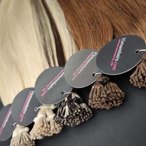 Meilleure qualité I-tip vietnamien Remy cheveux pleine machine à cuticules Double trame beaucoup de couleurs prêt pour l'exportation prix de gros Made Vietnam - Product Image 1