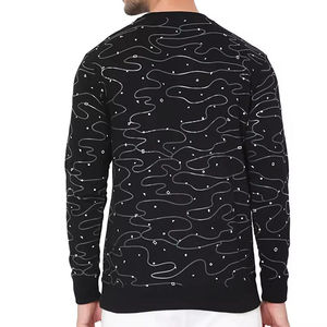 Prix de gros Sweat-shirt pour homme Sweat-shirt personnalisé à col rond en coton mélangé Sweat-shirt oversize pour homme En vente en ligne - Product Image 5