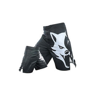 No Gi BJJ Jiu Jitsu MMA pantalones cortos de entrenamiento Kickboxing Wrestling Grappling secado rápido transpirable duradero pantalones cortos de malla que absorbe la humedad - Product Image 6