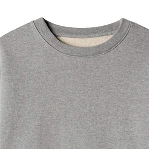 Pakistán fabricación algodón mezclado hombres sudadera manga larga pulóver talla grande ropa de calle logotipo personalizado Venta caliente - Product Image 6