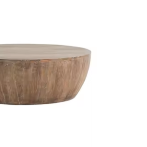 Table basse ronde en bois naturel Mobilier d'intérieur et d'extérieur de style moderne à bon prix Fait à la main - Product Image 2