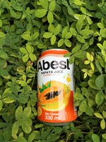 Abeste Vruchtensap Met Papaja Smaak Tropisch Fruit Uit Vietnam