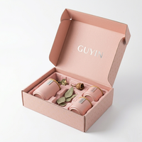 Boîtes cadeaux en carton de luxe avec logo personnalisé, emballage à rabat, haute qualité, pour produits cosmétiques, boîte cadeau pour vêtements