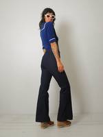 Jean Levi's en tissu de coton noir 569, coupe droite ample, taille personnalisée moderne, fermeture éclair, style Y2K