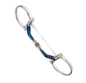 Nueva llegada de acero inoxidable articulado Baucher Snaffle Horse Bit para doma hecha por TARIQ MFG CO CE ISO - Product Image 1