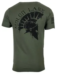 Camiseta estilo obús para hombre MOLON militar verde gruñido S M L XL 2XL novedad de verano personalizable 240gsm camisetas de lujo para mujer